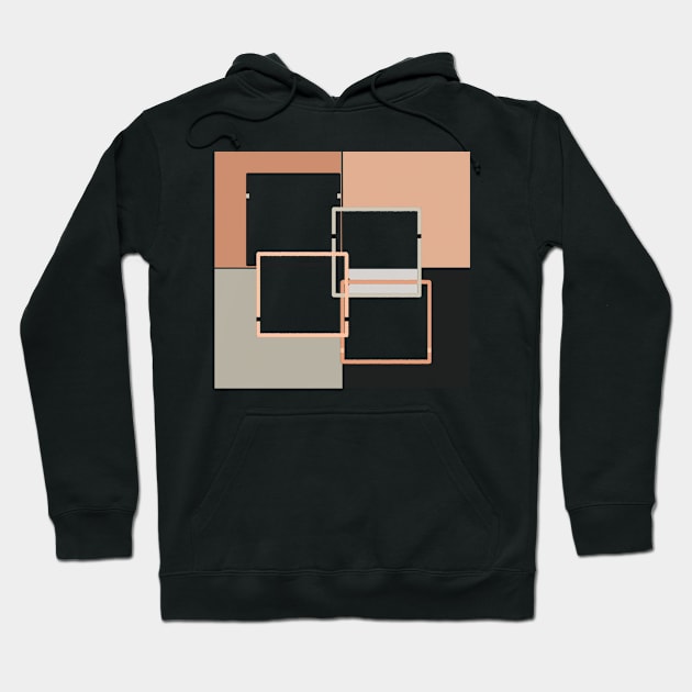 four square rooms Hoodie by Gdayartist